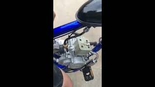 Bt80 Test Ride and Start Up Electric start motorized bicycle [upl. by Lenard]