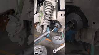 How to remove the rack ball joint fyp Suchart Service Garagerack ball joint [upl. by Ativahs]