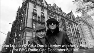 John amp Yoko Interview with Andy Peebles Dec 6 1980 PART 115 [upl. by Sorac132]