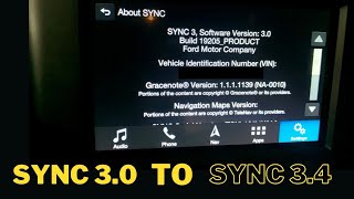 How I upgrade sync 3 to sync 34 [upl. by Elleinnad190]