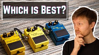 Boss BD2 SD1 or OD3 How To Choose a Boss Overdrive Pedal that is Right For You [upl. by Htnnek]