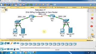 IPv6 RIPng Configuration in Cisco Router  Part 34  CCNA 200125 Routing amp Switching [upl. by Katinka804]