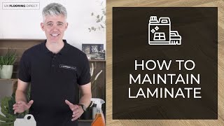 How to Clean Laminate Floors  Maintenance Tips  UK Flooring Direct [upl. by Karalee]