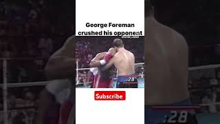 George Foreman 🥊boxing subscribe boxer fighting sports [upl. by Llaccm]