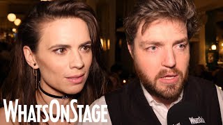 Rosemersholm West End Opening Night  Hayley Atwell Tom Burke Giles Terera [upl. by Keare]