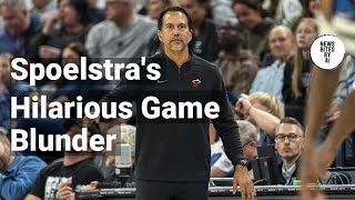 Erik Spoelstra Admits Costly Mistake Against Pistons [upl. by Eleanore]