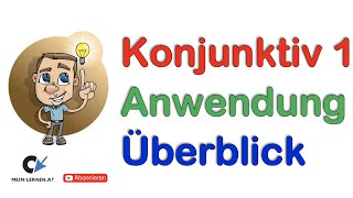 Konjunktiv 1 Anwendung Überblick [upl. by Thielen]