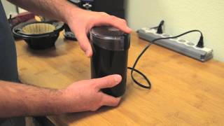 How to Grind Coffee for a French Press Using a Krups Grinder [upl. by Chap]