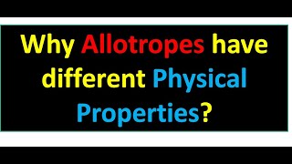 MDCAT62  Allotropy  Transition temperature  Difference between allotropy amp polymorphism [upl. by Ackler]