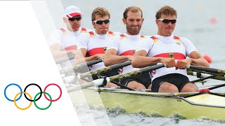 Mens Quadruple Sculls Rowing Final Replay  London 2012 Olympics [upl. by Nabe137]