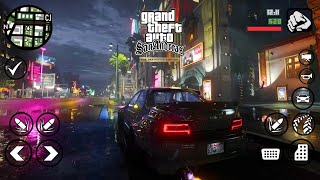 GTA SA MOBILE • The Dark Knight • Graphics ModPack • Android Max Graphics Gameplay • AustinX 2025 [upl. by Aduh]