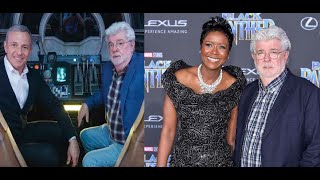 George Lucas Sides with Bob Iger amp Disney Star Wars NEWSFLASH His Wife Is A Race Hustler [upl. by Romulus]