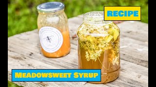 How to Make Meadowsweet Syrup  Easy Outdoors Drinks [upl. by Alletsirhc]