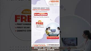 Get Free Second Opinion First Consultation amp First Scan  TopFertilityCenterInHyderabad [upl. by Tonye]