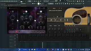 Piya Re Piya Re  Nusrat Fateh Ali Khan  FL Studio FLP Guitar Cover [upl. by Suoicserp]