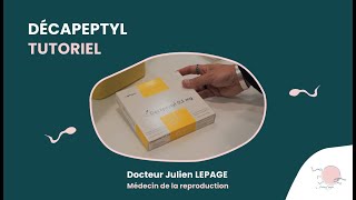 Comment utiliser le Décapeptyl  Tutoriel préparation et injection [upl. by Aihsrop]