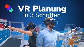 Produktionsplanung in der virtuellen Realität  Halocline [upl. by Eimile]