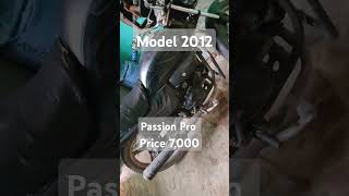 Bike sale passion project 2012 model price 7000 shorts viralvideo [upl. by Retrac784]