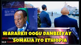 WARARKII OOGU DANBEEYAY ETHIOPIA OO KA KHALKHASHAY HUBKA MASAR AY SIISAY SOMALIA IYO QODOBO KALE [upl. by Legnaesoj]