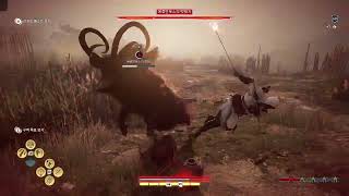 Assassins Creed Odyssey Erymanthian Boar Fight [upl. by Llenwad]