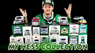 MY HESS TRUCK COLLECTION [upl. by Amaleta75]