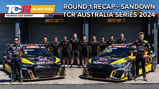 TCR Australia Series 2024  Round 1 Recap  Tufflift Racing [upl. by Eirrek]