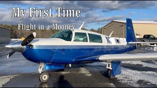 My First Time Flying a Mooney M20J [upl. by Hahseram712]