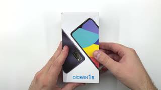 Alcatel 1S Unboxing amp First Setup [upl. by Leamhsi]