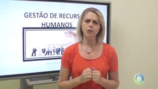 AULA 01 de Gestão de RH  Profa Rosane Bellé [upl. by Elatia]