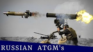 Russian AntiTank Missiles Against NATO [upl. by Etolas56]