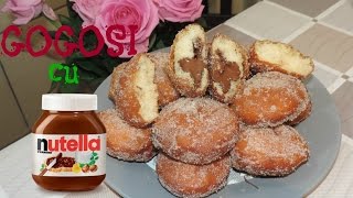 Gogoși pufoase umplute cu Nutella  Raluca Gheorghe [upl. by Ordisi]