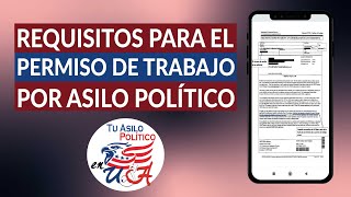 ¿Cuáles son los requisitos para el PERMISO DE TRABAJO categoría c08 por asilo político [upl. by Ykcul943]