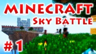 Небесные сражения Minecraft  Sky Battle  Часть 1 [upl. by Amerd]