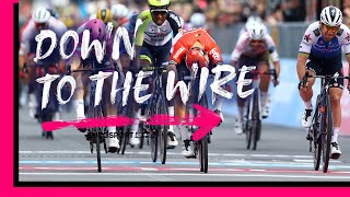 PHOTO FINISH  2022 Giro d’Italia  Stage 6  Last Km  Eurosport [upl. by Garges]