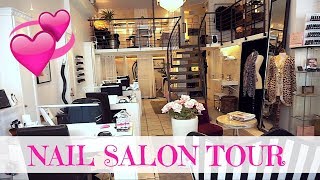 NAIL SALON TOUR  LINDA VISTA [upl. by Hill985]