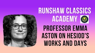 Runshaw Classics Academy with Professor Emma Aston 14 10 22 [upl. by Danyelle]