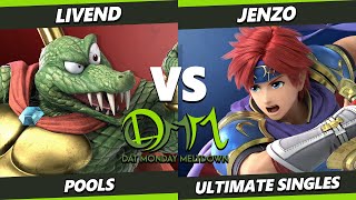 DAT MM 333  Livend King K Rool ZSS Vs Jenzo Roy Ice Climbers Smash Ultimate  SSBU [upl. by Ruffi]