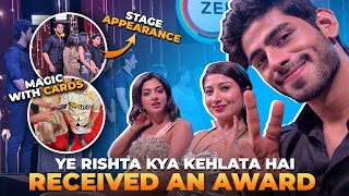 “Best Parivaa Award” goes to Yeh Rishta Kya Kehlata Hai 🏆 Something happened that blew my mind 🤯 [upl. by Llenej]