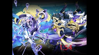 Elsword「INT」 Overmind Sanctuary of the Soul Solo 153 154 [upl. by Enawd]