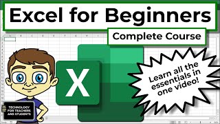 Excel for Beginners  The Complete Course [upl. by Whit]