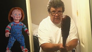 CHUCKY DOLL PRANK ON GRANDMA [upl. by Boulanger]