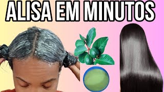 USEI SÓ UMA VEZ O CABELO FICOU LISO ESCORRIDO PROGRESSIVA COM RESULTADO DE SALÃOsó 3 ingredientes [upl. by Narcho584]