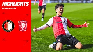 IMPORTANT WIN at home 🏟  Highlights Feyenoord  FC Twente  Eredivisie 20242025 [upl. by Carter]