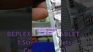 BEPLEX FORTE TABLETmedicineuseful [upl. by Thurlough]