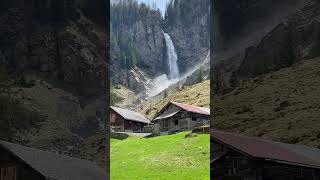 Stäubifall Kanton Uri🇨🇭schweiz swiss nature switzerland mountains relax stäubifall travel [upl. by Nylesor]