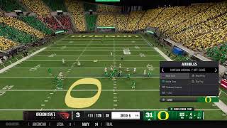 College 25 vs Oregon St S4 Wk3 [upl. by Oba]