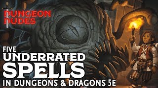 Five Underrated Spells in Dungeons and Dragons 5e [upl. by Zoila68]