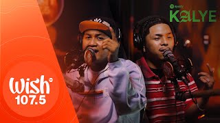 Realest Cram x CK YG perform “Wag Na” LIVE on Spotify’s KALYE Wish 1075 Bus [upl. by Klatt402]