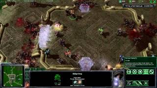 Starcraft 2 Mod  Zombie Attack Terran Defence Machinima Friends Change Games [upl. by Peregrine]