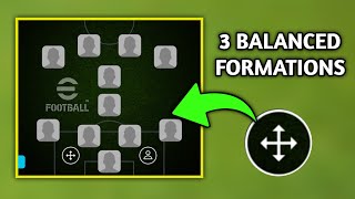 3 Balanced Custom Formations To Try in eFootball 24 😯⚡ [upl. by Inar]